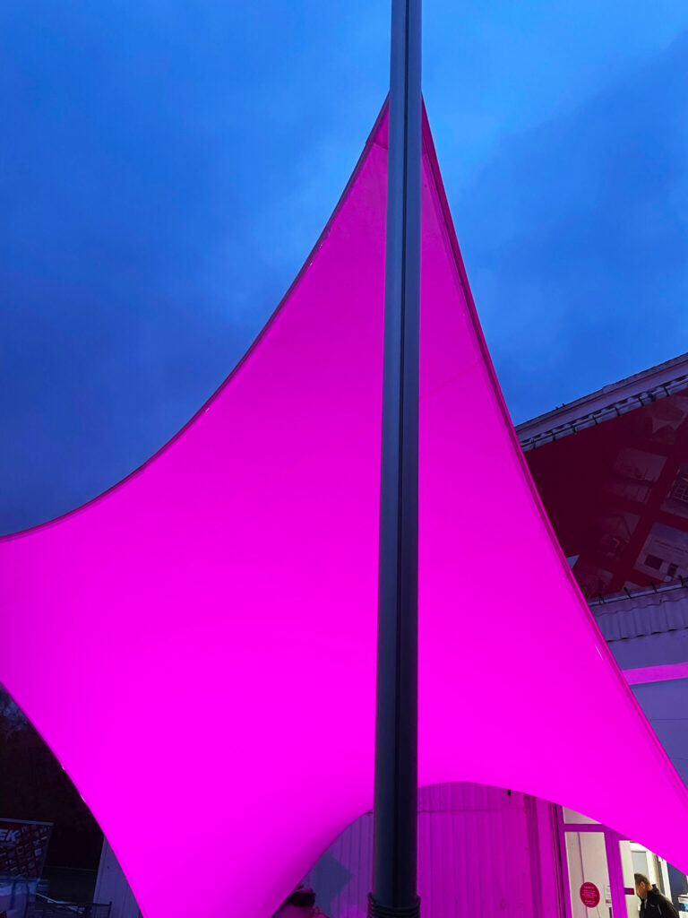 Verlichting-overkapping-doek-sfeer - Manta Roofs Verlichting-overkapping-doek-sfeer