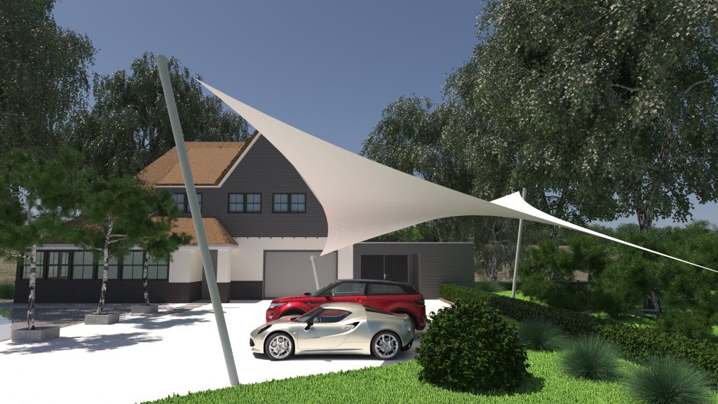 Carport_voor_twee_autos - Manta Roofs carport-voor-twee-auto-s-van-zeildoek