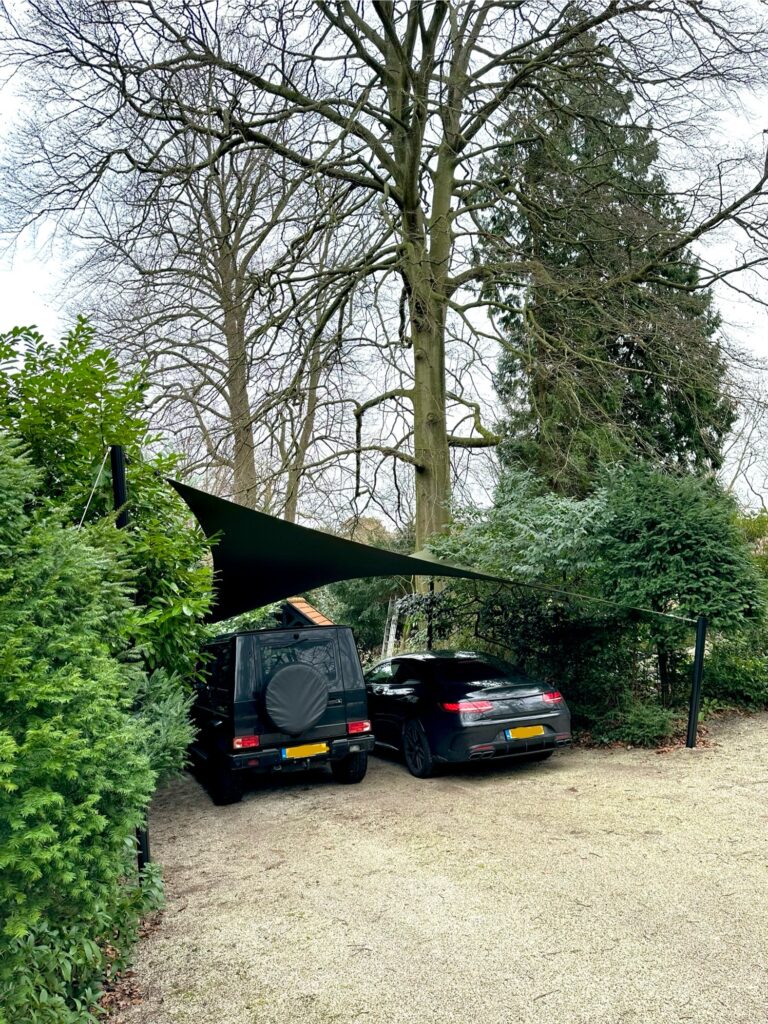 Carport-doek-twee-autos - Manta Roofs Carport-doek-twee-autos